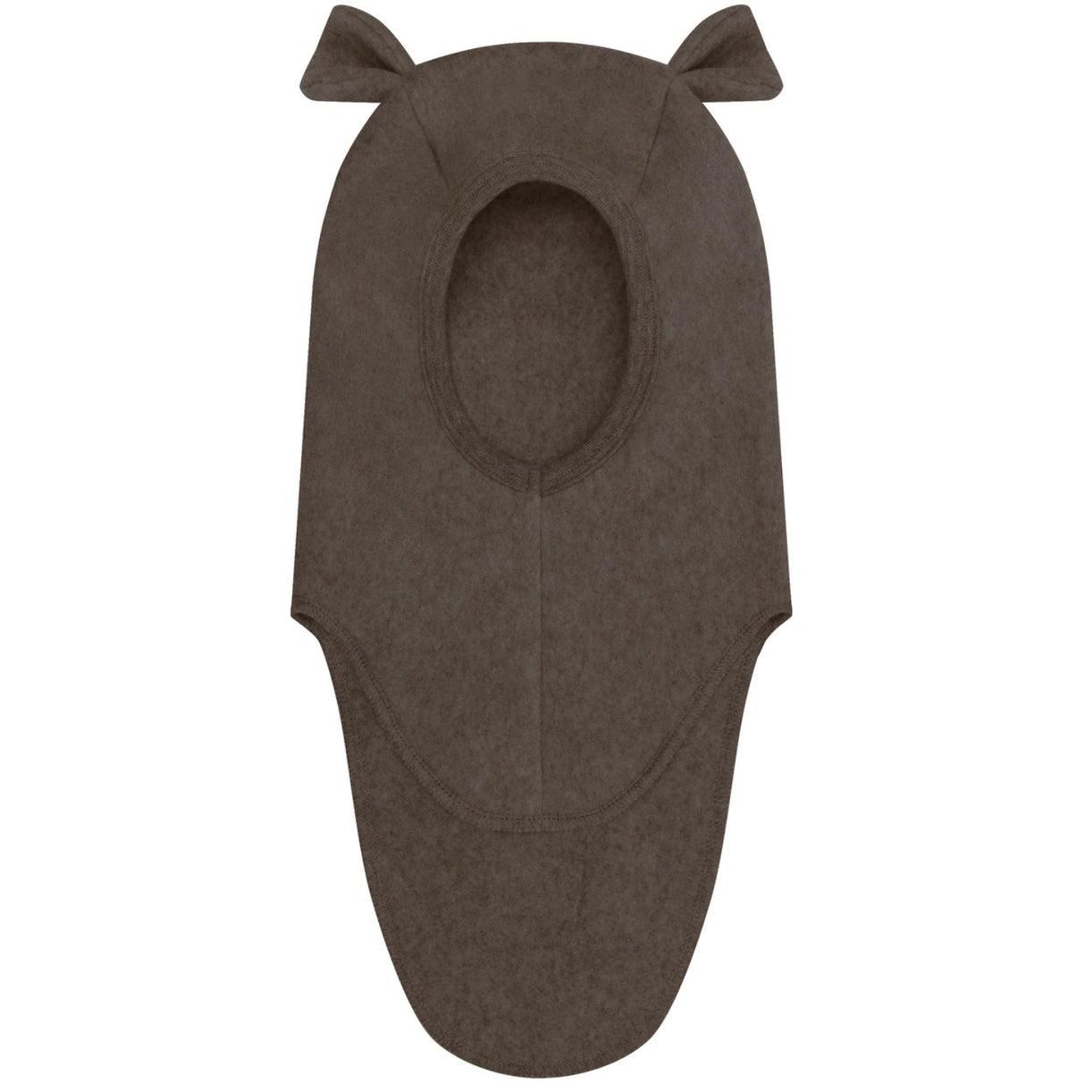 Huttelihut Brown Melange Elefantlue Ears Bomull Fleece