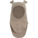 Huttelihut Savannah Melange Elefantlue Ears Bomull Fleece