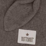 Huttelihut Brown Melange Elefantlue Ears Bomull Fleece