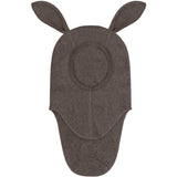 Huttelihut Brown Melange Elefantlue Ears Bomull Fleece