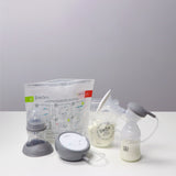 bblüv Transparent Breast Milk Oppbevaring Bags 50 Pakke