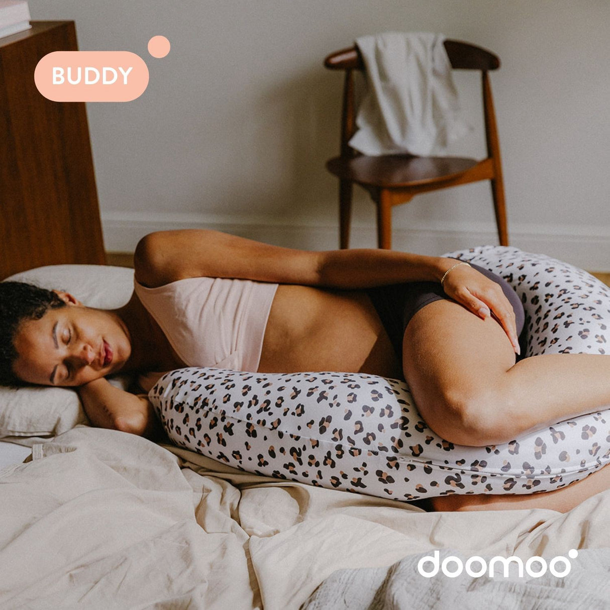 Doomoo Leopard Nursing & Pregnancy Pute