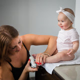 bblüv White Elektrisk Baby Nail File