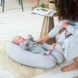 Doomoo Striped Grey Nursing & Pregnancy Pute