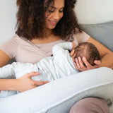 Doomoo Striped Grey Nursing & Pregnancy Pute