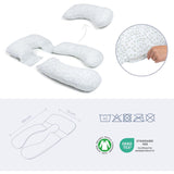 Doomoo Leaf Green Maxi Pregnancy Pute