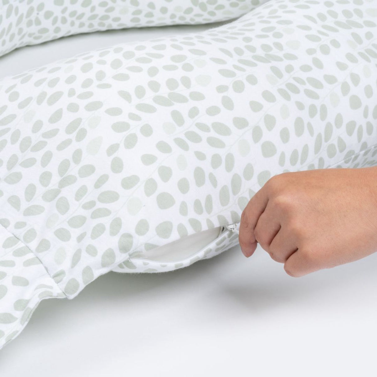 Doomoo Leaf Green Maxi Pregnancy Pute
