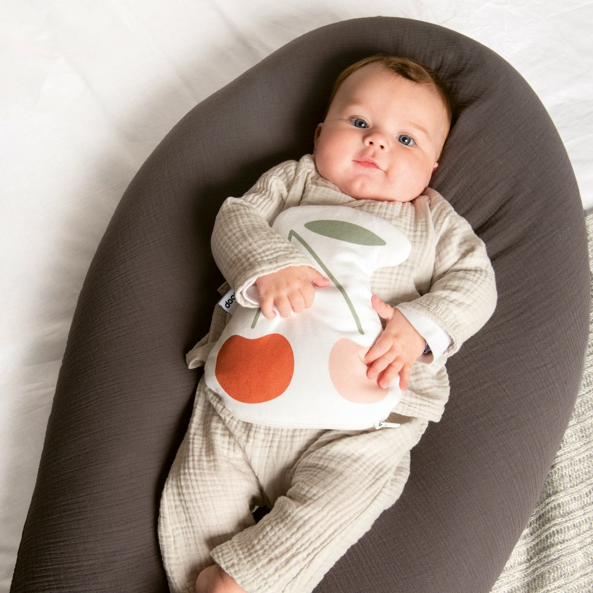 Doomoo Grey Basic Nursing & Pregnancy Pute