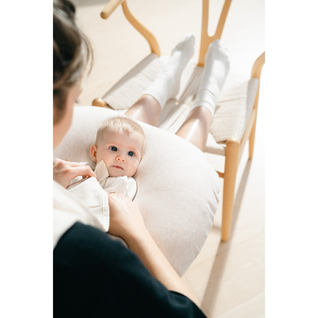Doomoo Melange Sand Nursing Pute