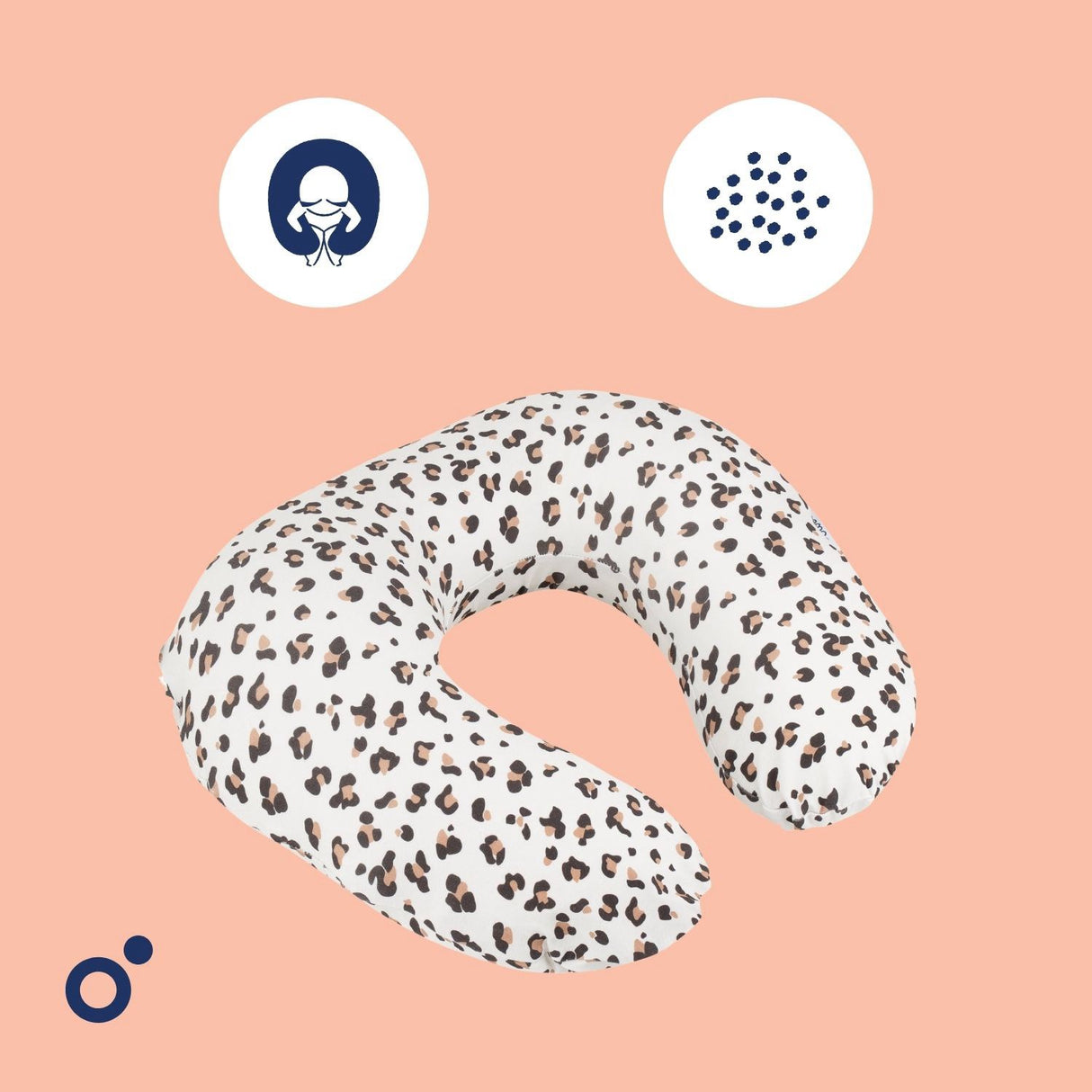 Doomoo Leopard Nursing Pute