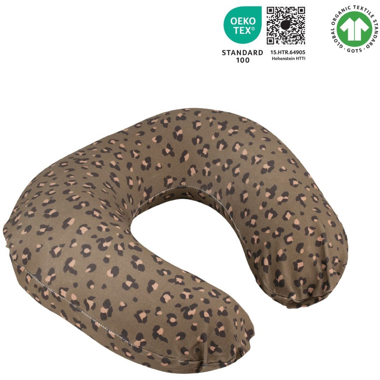 Doomoo Dark Leopard Nursing Pute