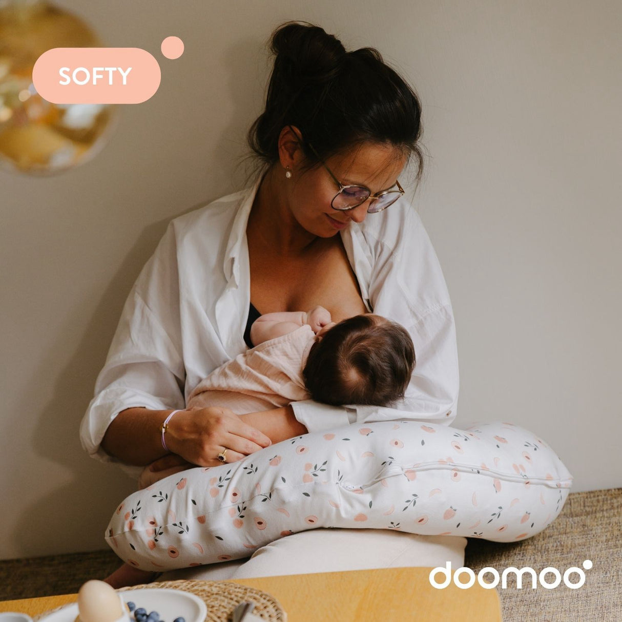 Doomoo Peach Nursing Pute