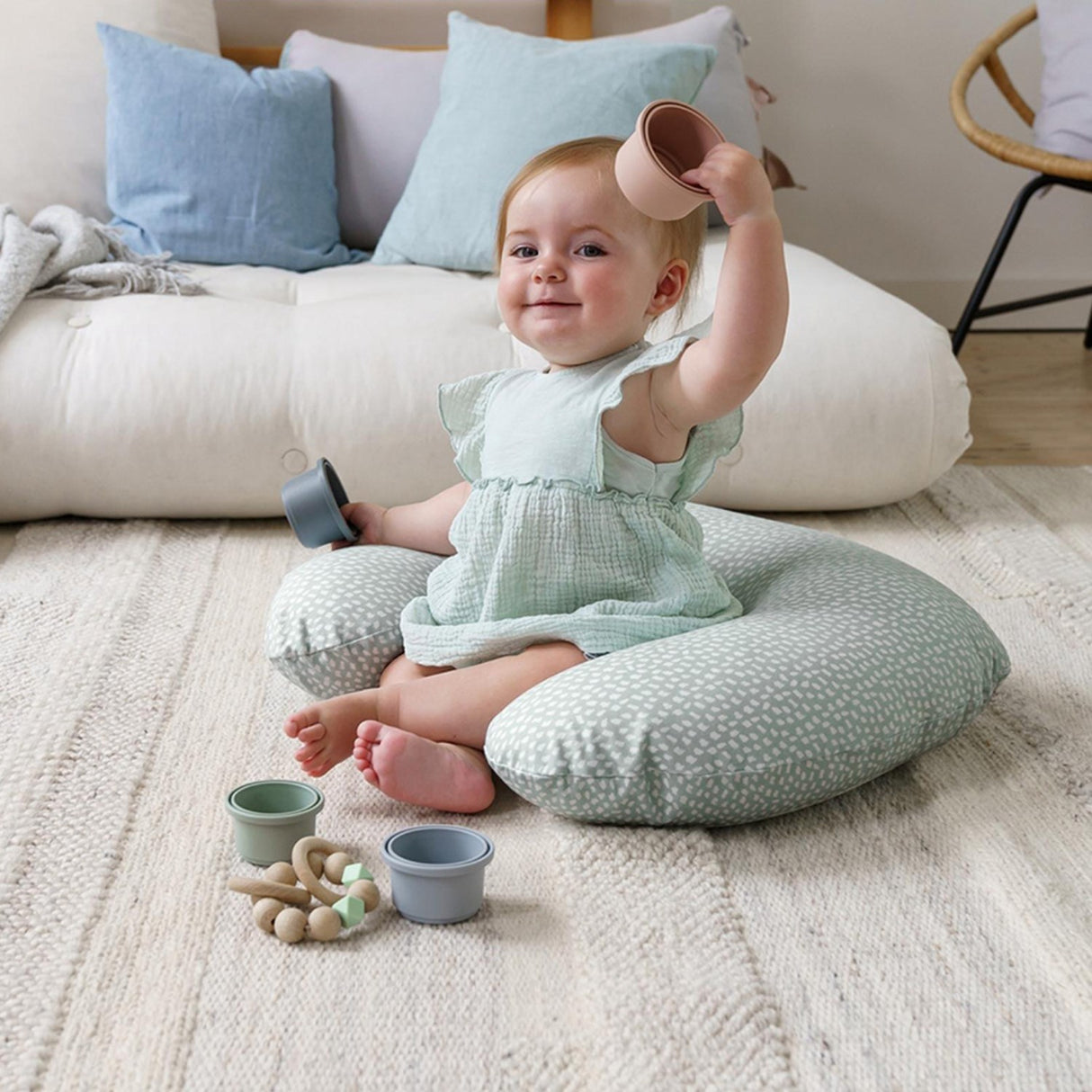 Doomoo Cloud Khaki Nursing Pute