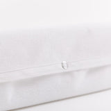 Doomoo White Narrow Wedge Pute