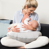 Doomoo Striped Grey Nursing Pute