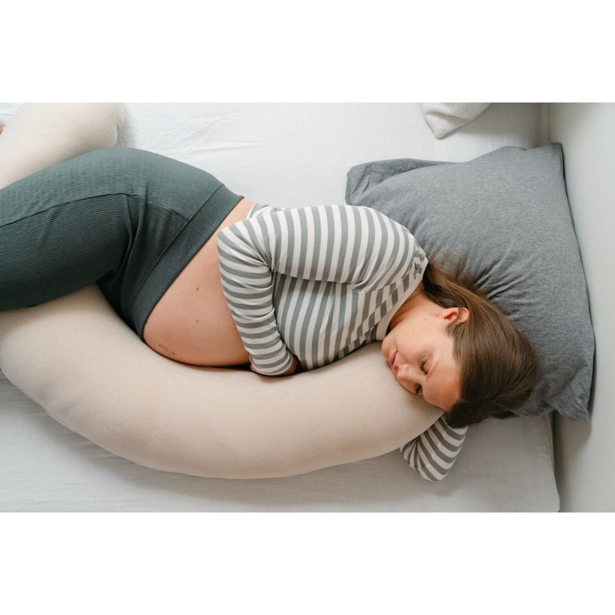 Doomoo Corduroy Sand Nursing & Pregnancy Pute