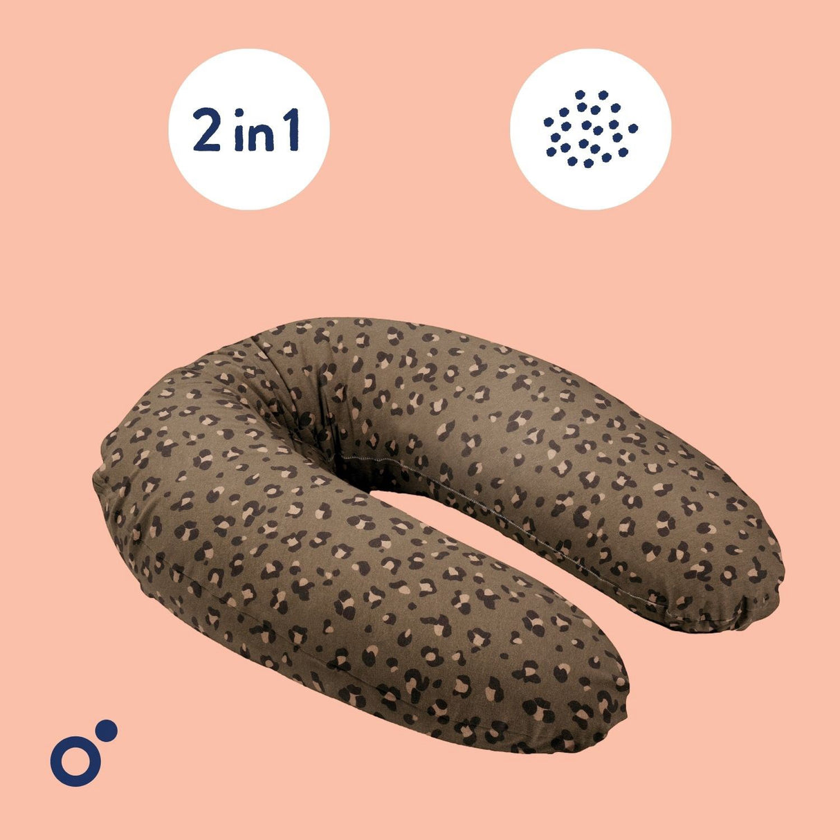 Doomoo Dark Leopard Nursing & Pregnancy Pute