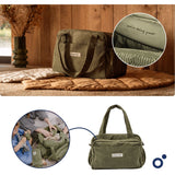 Doomoo Corduroy Khaki Diaper Veske Med 8 Tilbehør