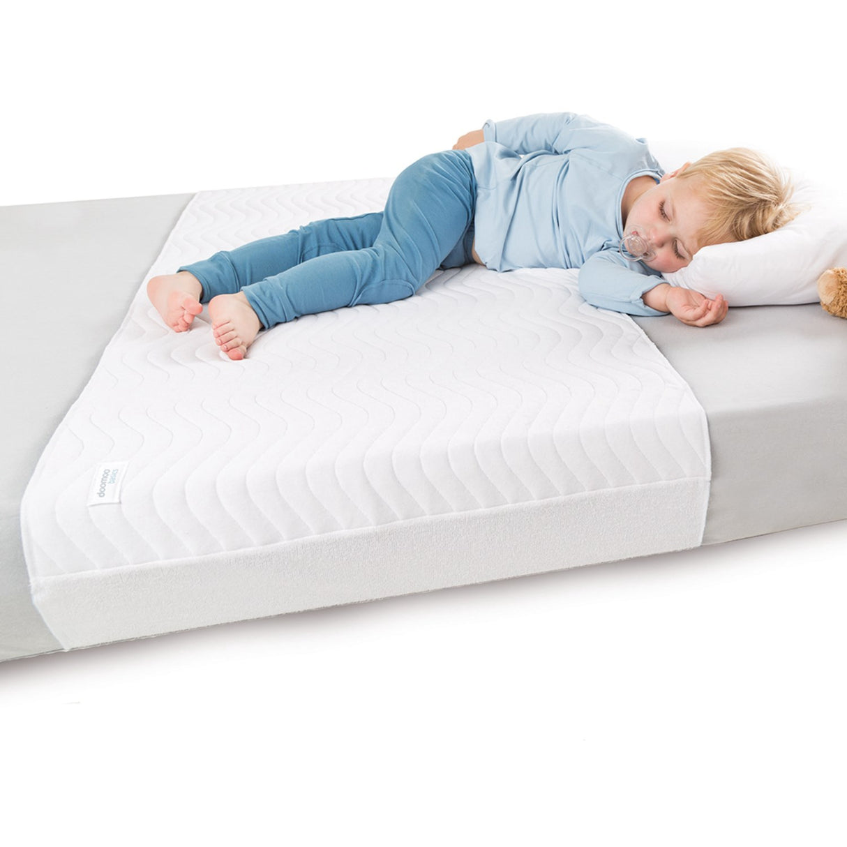 Doomoo White Madras Protector