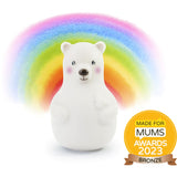 Pabobo White Bear Night Light Med Colour Sensor