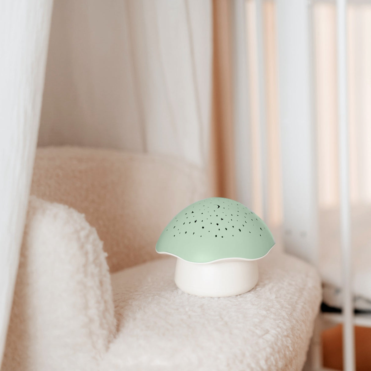 Pabobo Green Mushroom Star Projector