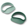 LIEWOOD Peppermint / Garden Green Riven Toddler Safe Cutter 2-Pakning