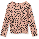 LIEWOOD Leo Spot / Pale Tuscany Nieve Printed Longsleeve Rib T-shirt
