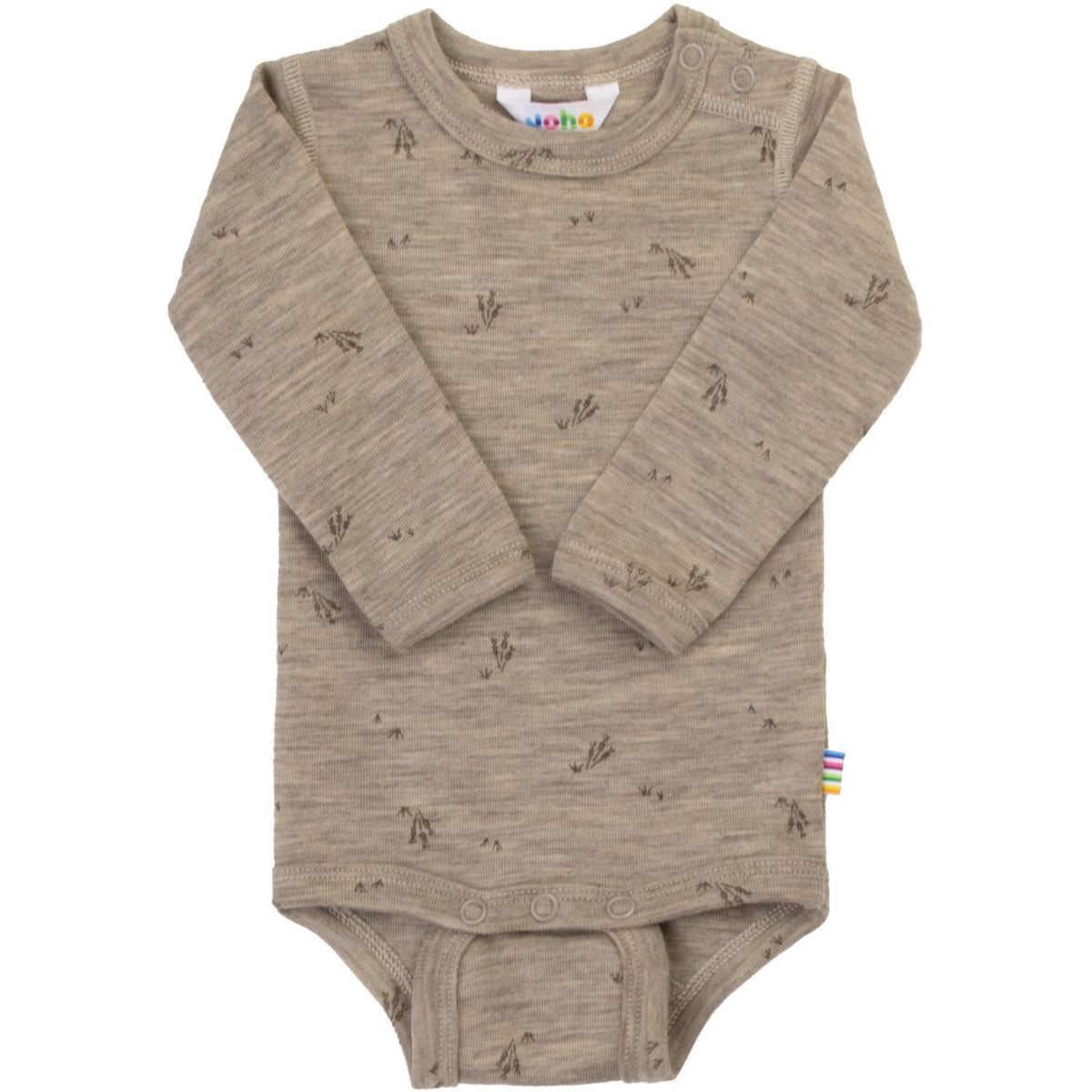 Joha Beige Mel. Body Med Long Ermer