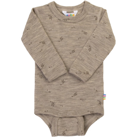 Joha Beige Mel. Body Med Long Ermer