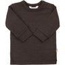 Joha Drk. Brown Bluse Med Long Ermer