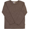 Joha Brown Bluse Med Long Ermer