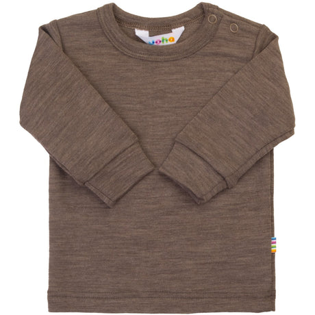 Joha Brown Bluse Med Long Ermer