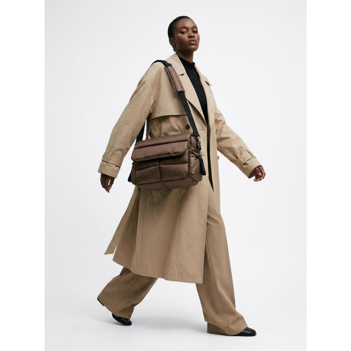 KongWalther Puffer Chocolate Brown Stelleveske