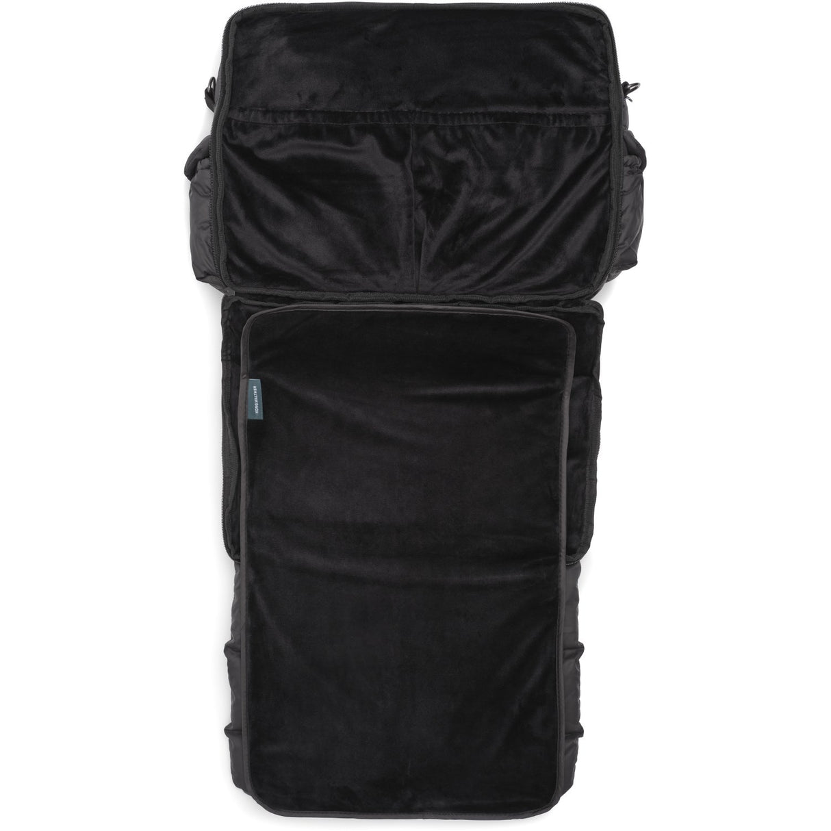 KongWalther Puffer Black Stelleveske