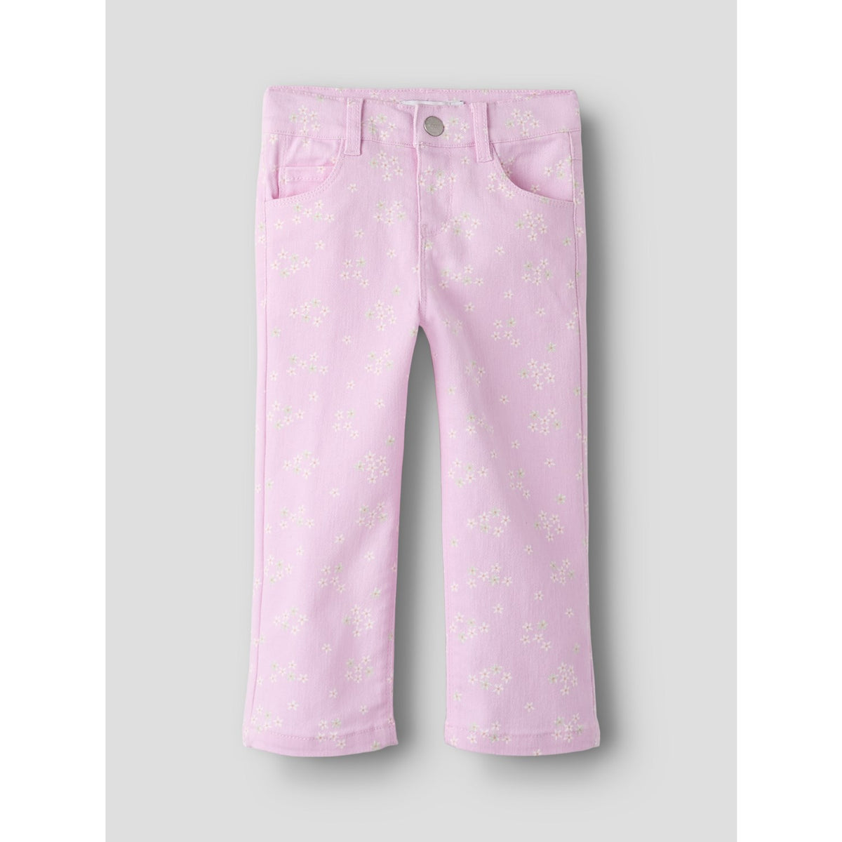 Name It Pirouette Flower Nmfrose Straight Twill Bukser 3217-Yf