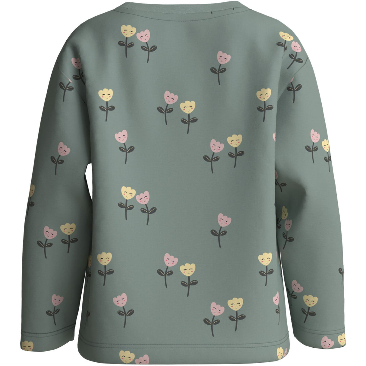 Name It Green Milieu Happy Flowers Nmfvelda Ls Nreg Topp