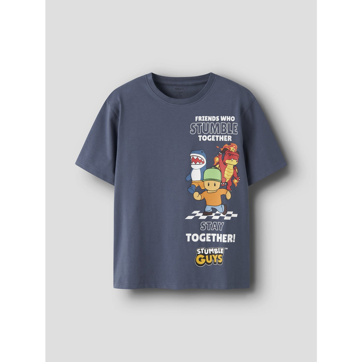 Name It Vintage Indigo Nkmmini Stumbleg Ss Nreg Topp Box Sky