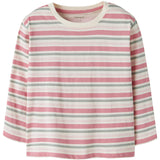 Name It Antique White Pink & Green Nmfvelda Ls Nreg Topp