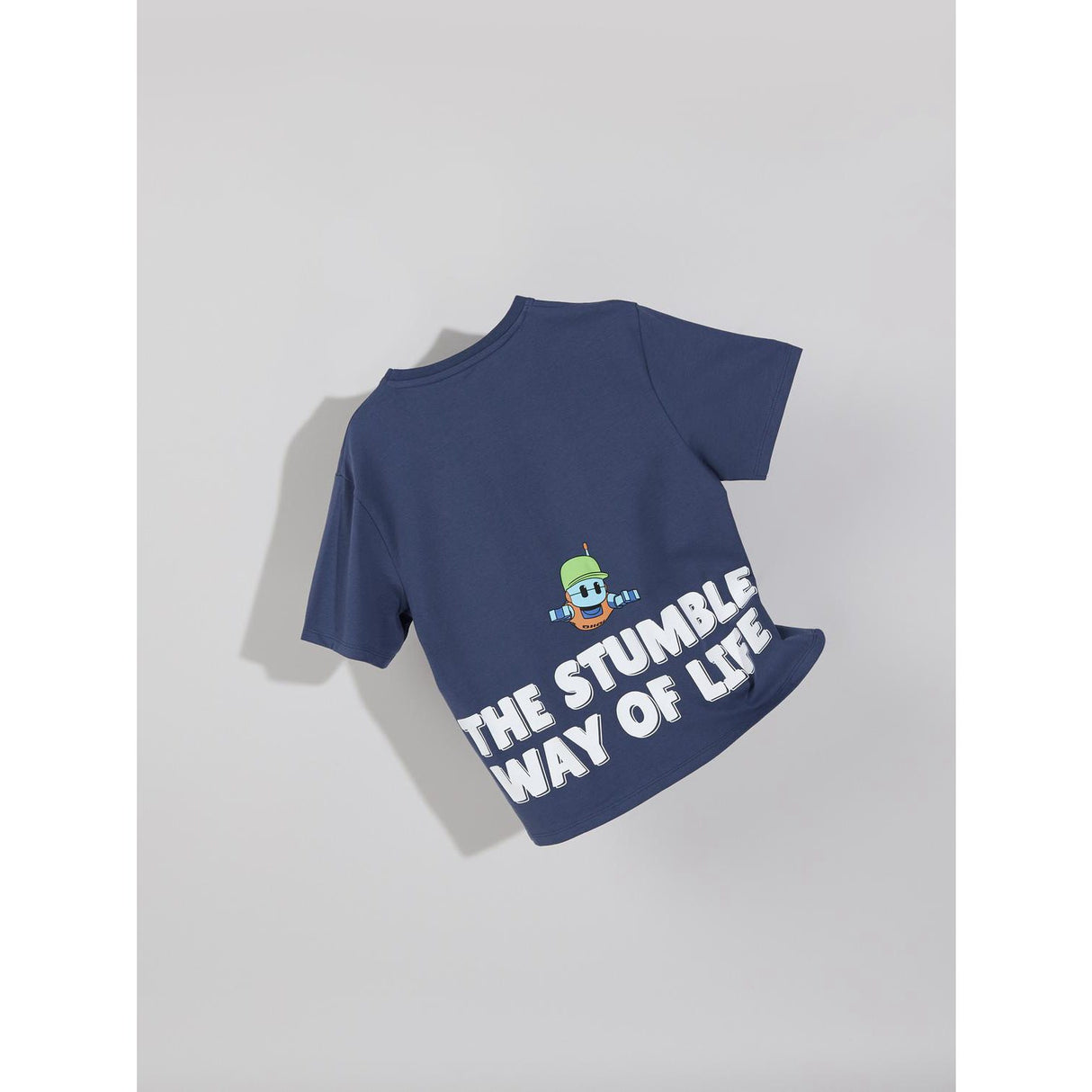 Name It Vintage Indigo Nkmmini Stumbleg Ss Nreg Topp Box Sky
