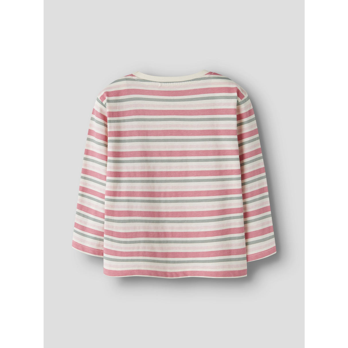 Name It Antique White Pink & Green Nmfvelda Ls Nreg Topp