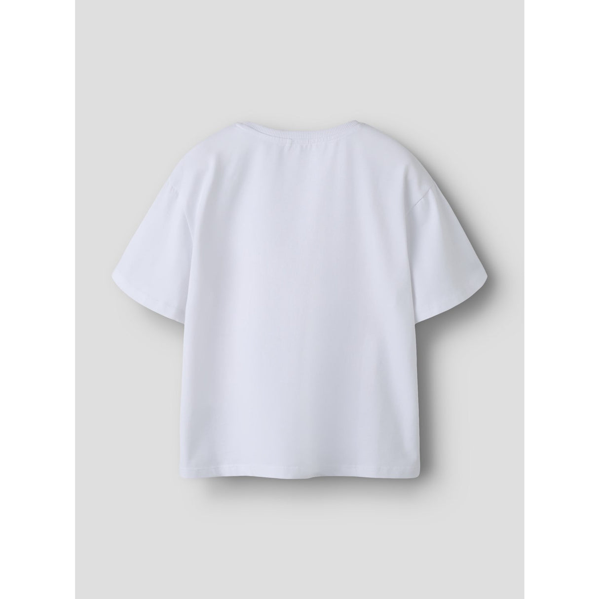 Name It Bright White Nkfaftina Stitch Ss Nreg Topp Box Wdi
