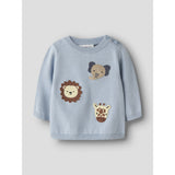 Name It Blue Fog Nbmhaps Ls Strikk