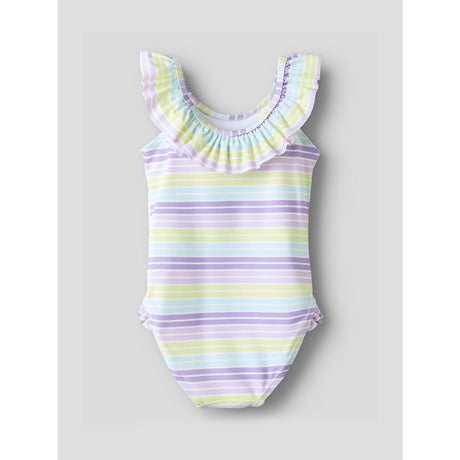 Name It Orchid Bloom Nmfpmelisa Gabby Badedrakt Sky