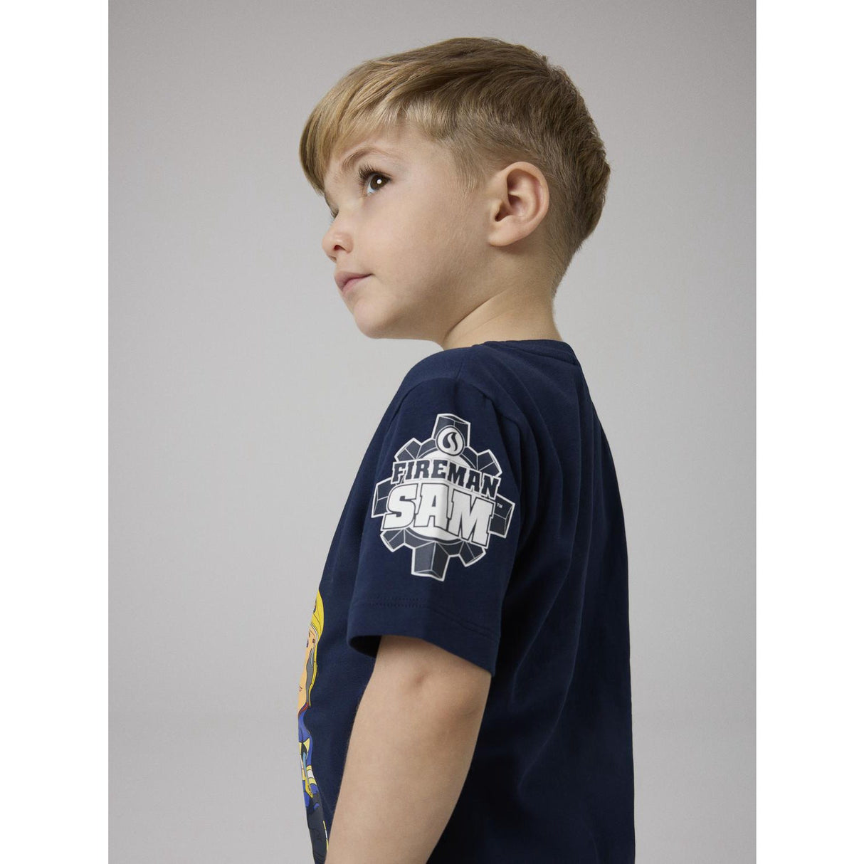Name It Navy Blazer Nmmarson Fireman Ss Nreg Topp Box Mat