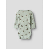 Name It Aqua Gray Nbmpjohnson Ls Body