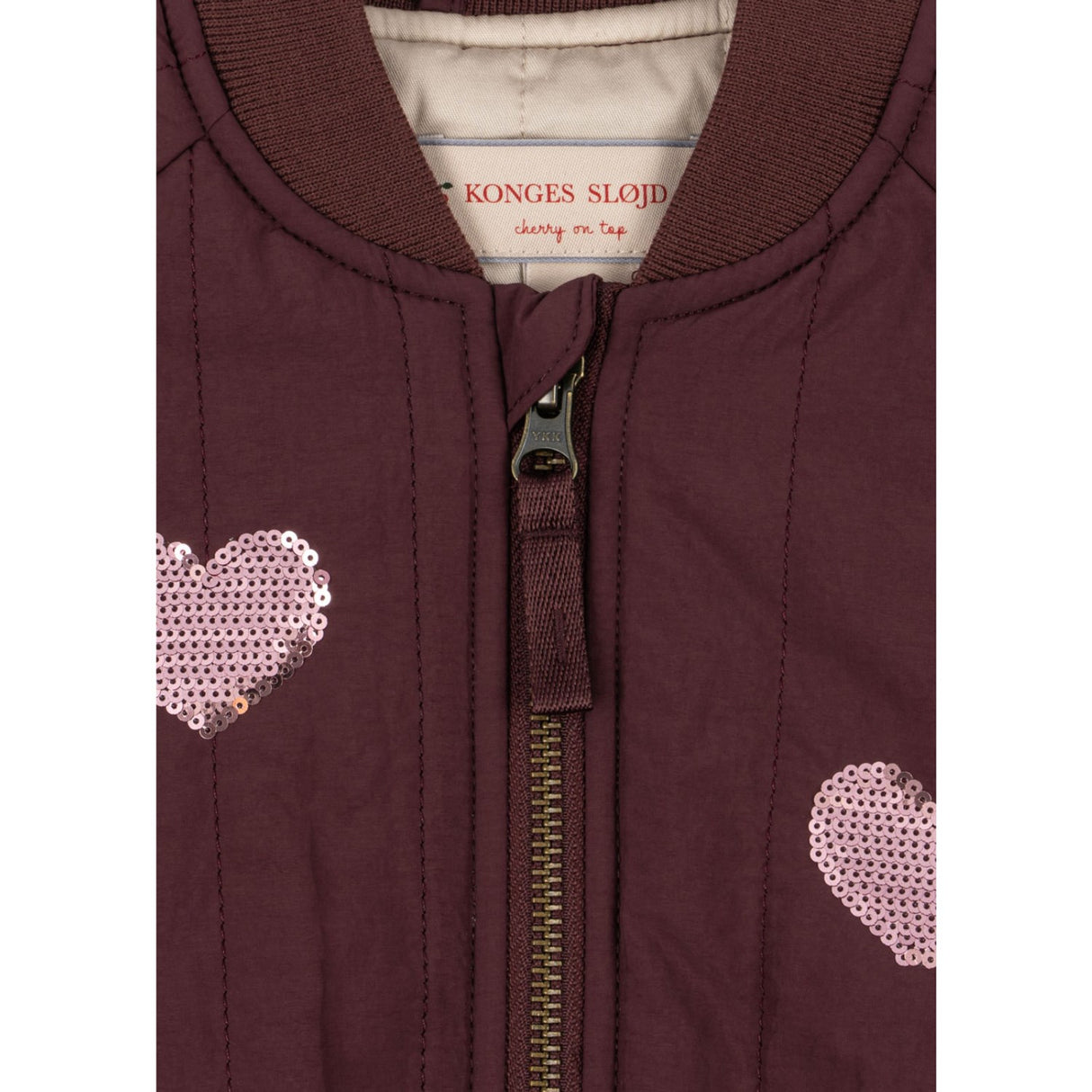 Konges Sløjd Decadent Chocolate Juno Paljet Bomber Jakke