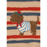 Konges Sløjd Tangerine Stripe Jody Embroidery Teddybjørn Jakke Grs