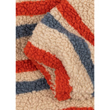 Konges Sløjd Tangerine Stripe Jody Embroidery Teddybjørn Jakke Grs