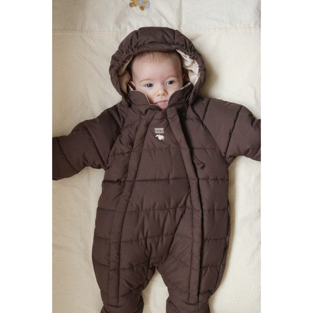 Konges Sløjd Chocolate Brown Alpi Baby Drakt Grs