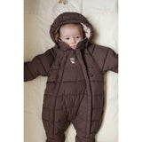 Konges Sløjd Chocolate Brown Alpi Baby Drakt Grs